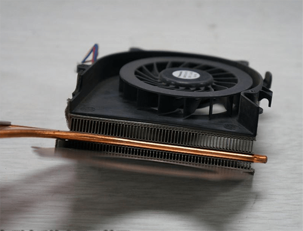 the fan become clean after dusted